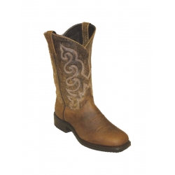 Sage by Abilene Men's 11" Cowhide Western Boots - Square Toe 